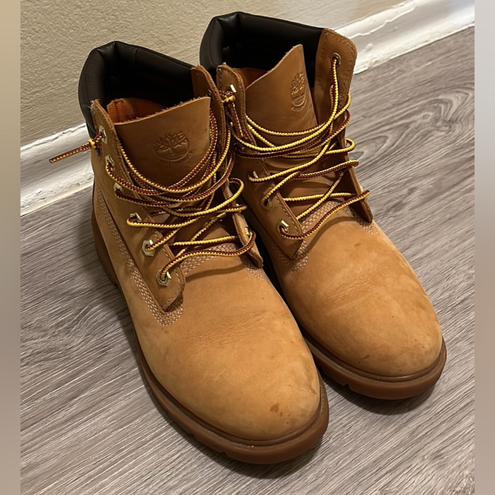 Timberland Ortholite Boots Women’s Rust Tan Sz 7 Winter